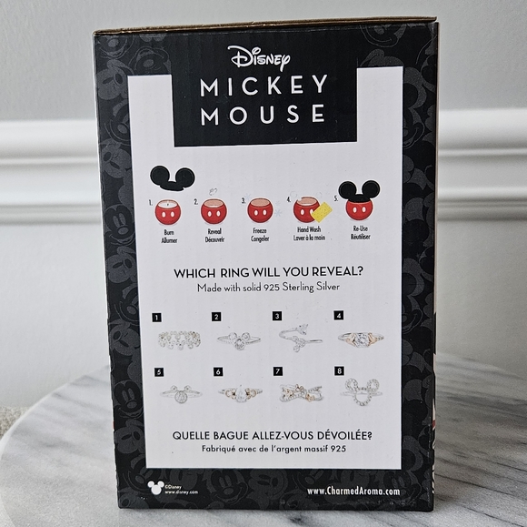 NEW Charmed Aroma Disney Mickey Mouse Candle size 6 - Picture 3 of 9
